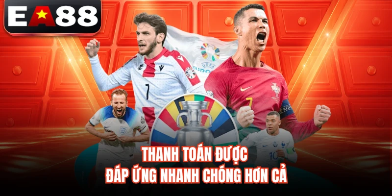 Thanh toán được đáp ứng nhanh chóng hơn cả 